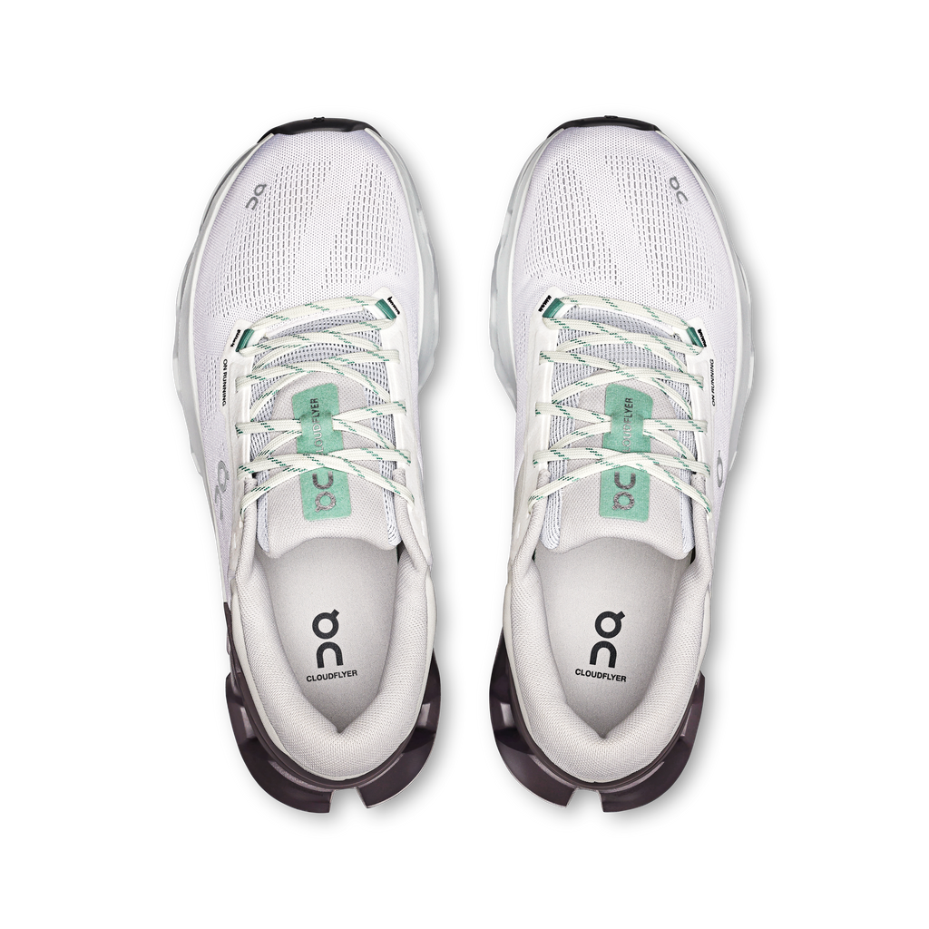 On Men's Cloud Flyer 5.0 White Pebble