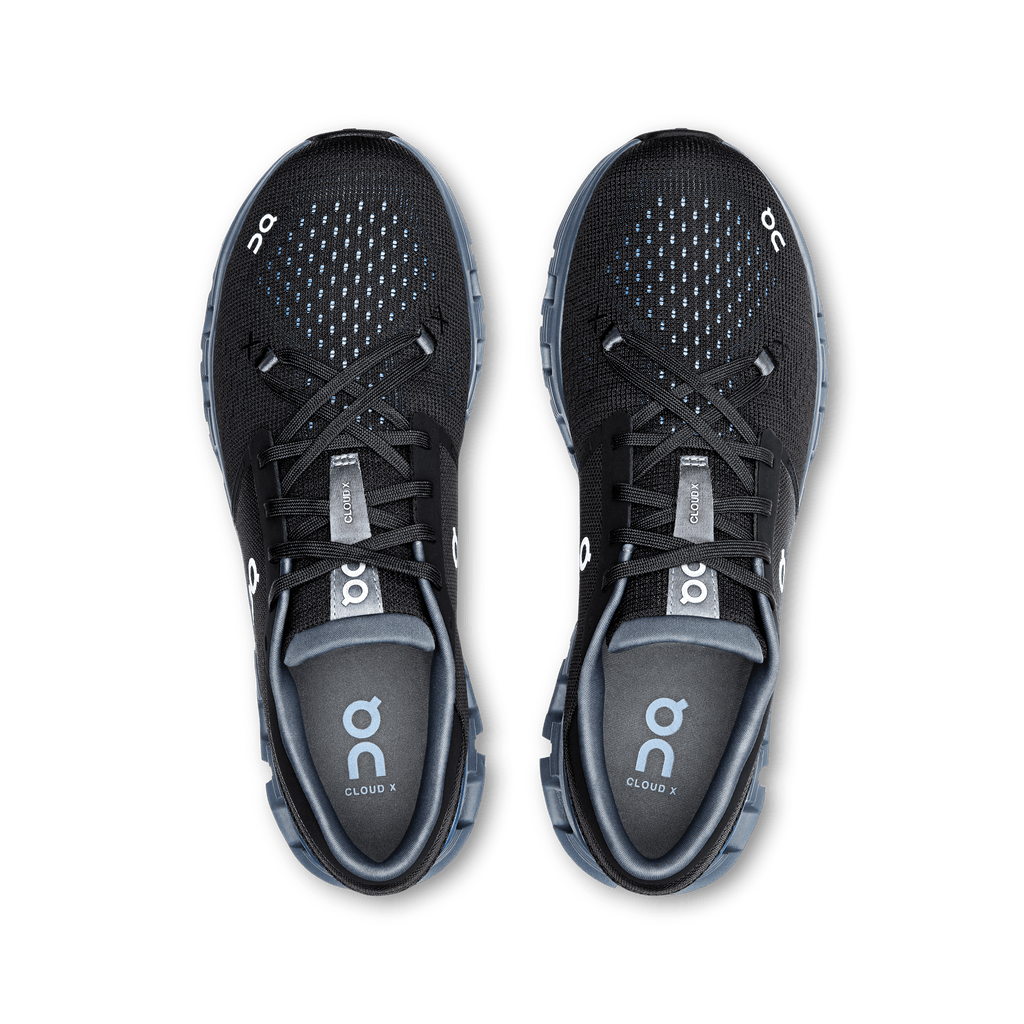 On Men's Cloud X4 Black Chambray